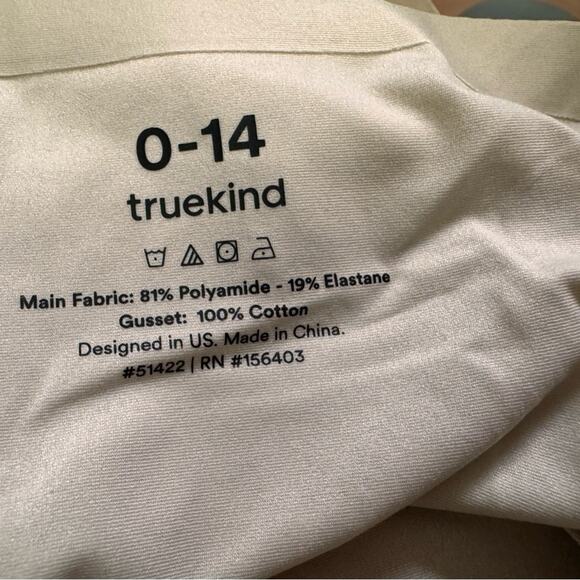 Truekind® Seamless Stretch Mid-Waist Brief OS 0-14 - Picture 4 of 4